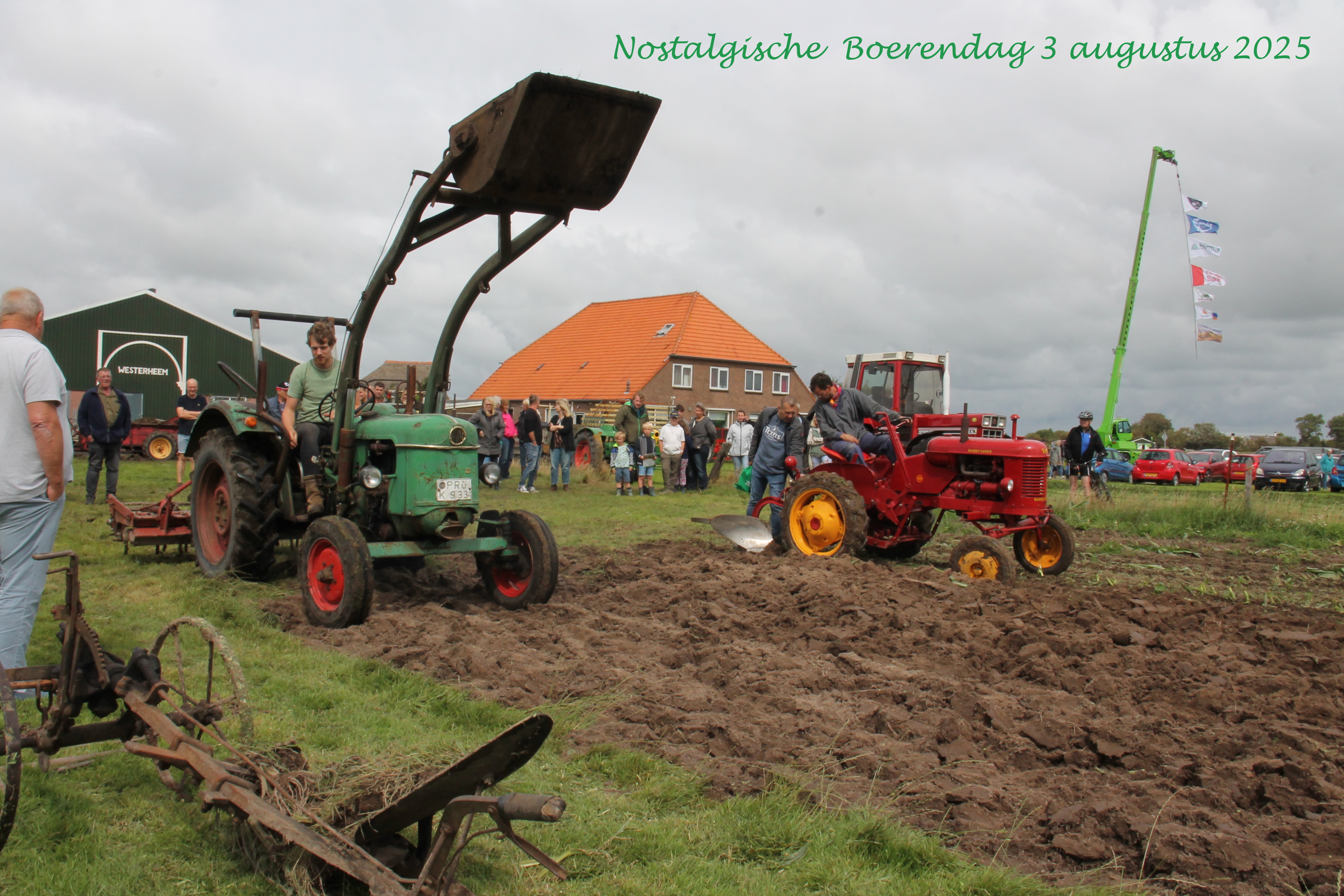 nostalgische boerendag